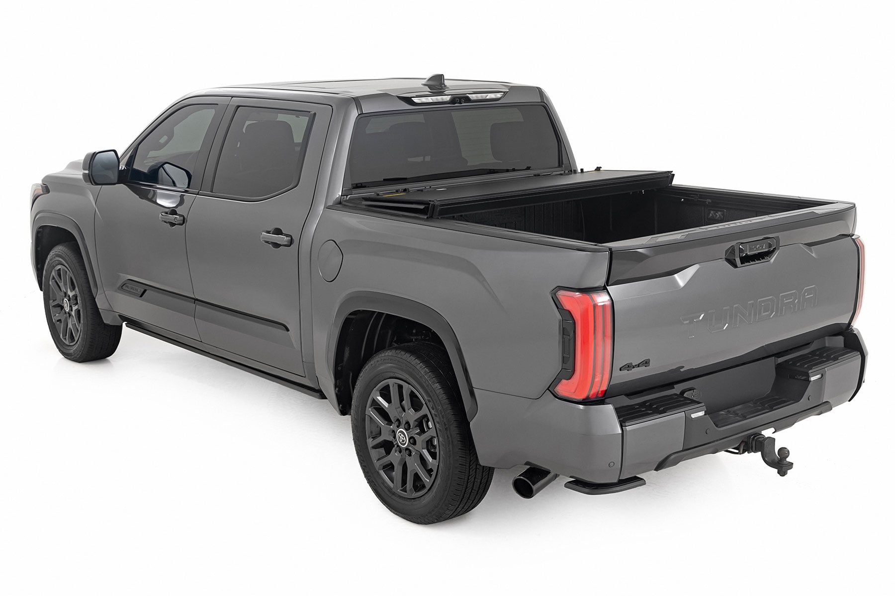 Hard Tri-Fold Flip Up Bed Cover | 5'7" | Toyota Tundra 2WD/4WD (2022-2026) - Image 4