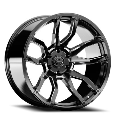 Torque Impact | Gloss Black w/Milled Accents | 20x9 | 8x180 | 0mm - Image 3