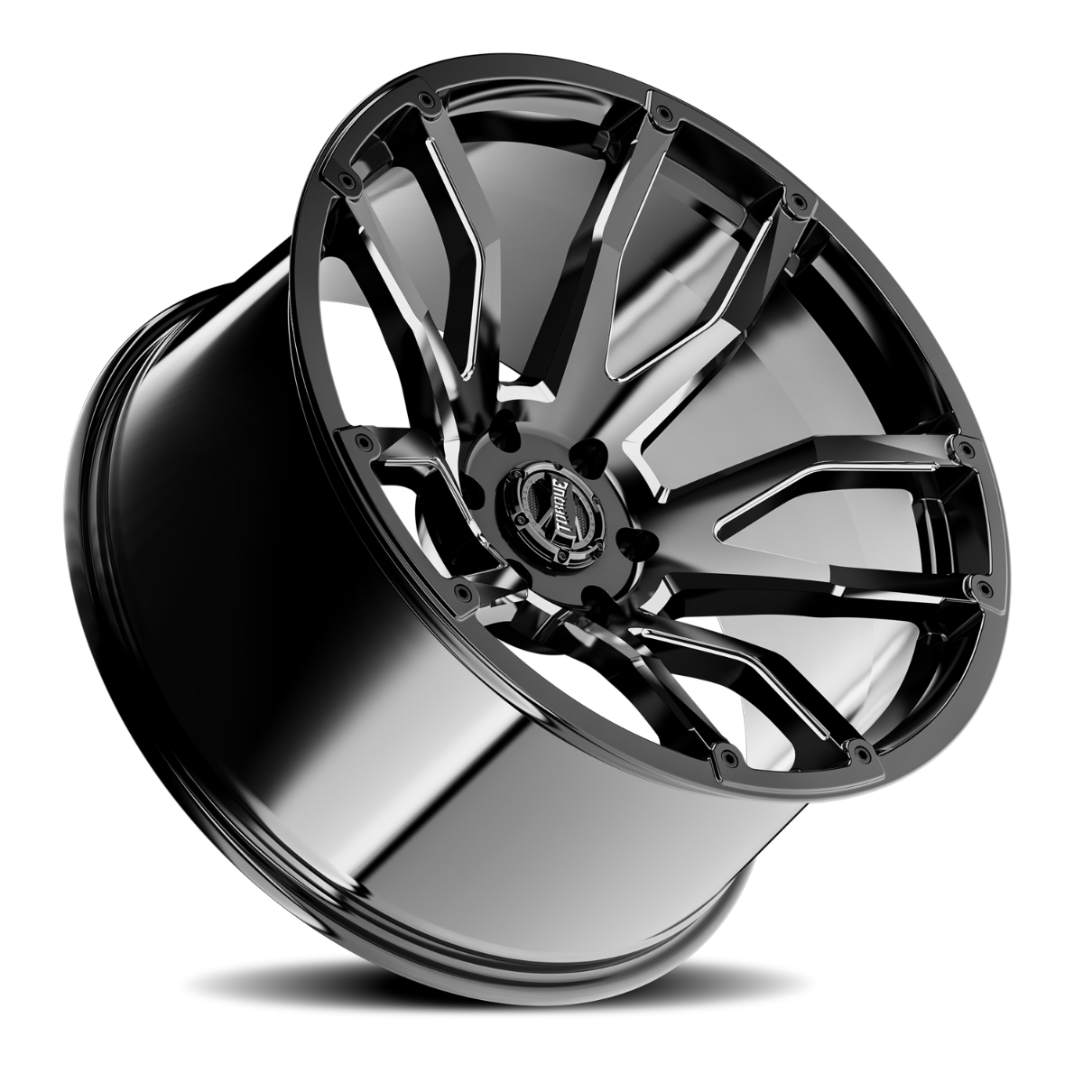 Torque Impact | Gloss Black w/Milled Accents | 20x9 | 6x135 | -12mm - Image 2