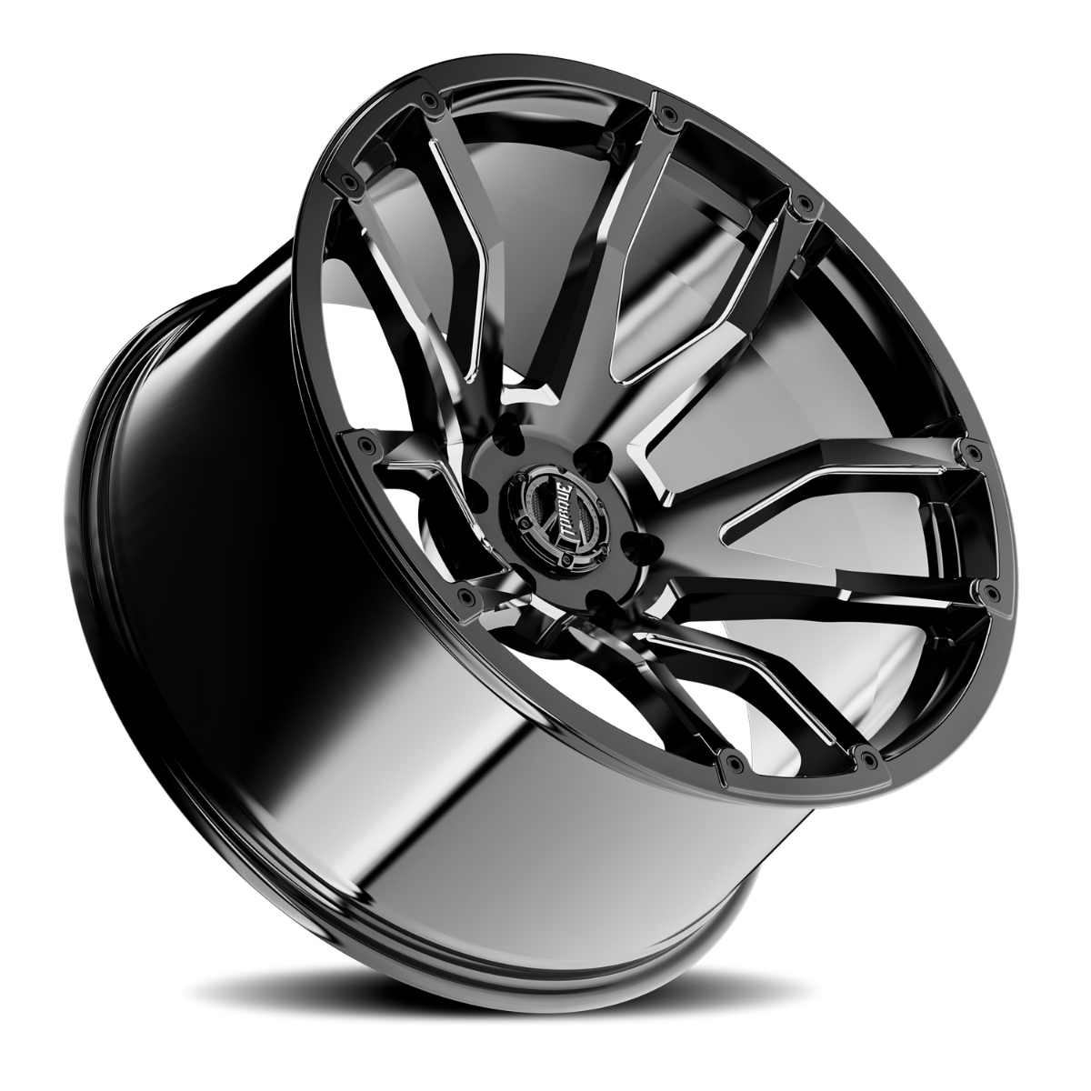Torque Impact | Gloss Black w/Milled Accents | 20x9 | 6x5.5 | -12mm - Image 2