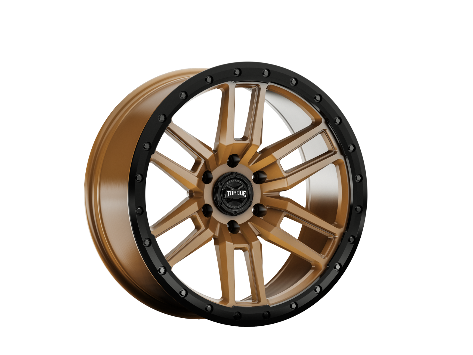 Torque Pritchett | Bronze w/Black Lip | 20x9 | 6x5.5 | -12mm