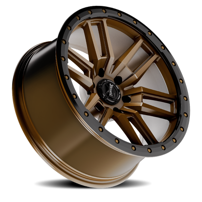 Torque Pritchett | Bronze w/Black Lip | 20x9 | 6x5.5 | -12mm - Image 3