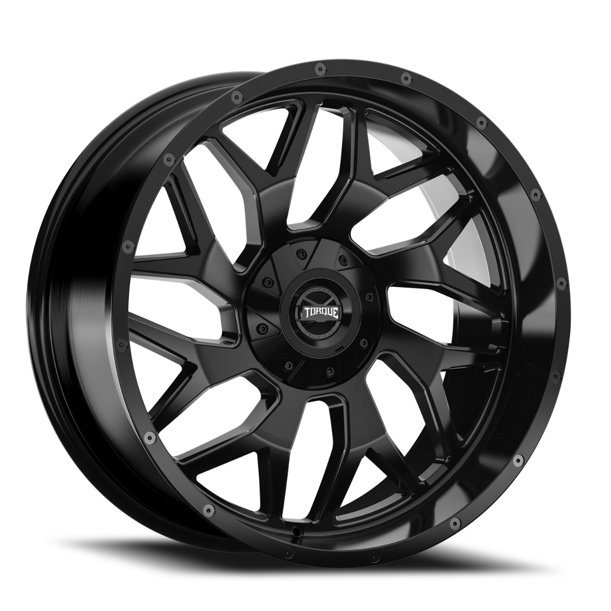 Torque Vortex | Satin Black | 20x9 | 6x5.5/6x135 | -12mm - Image 2