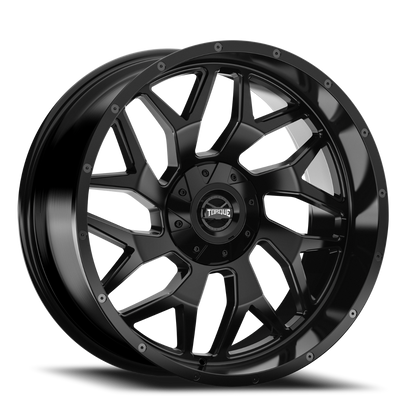 Torque Vortex | Satin Black | 20x9 | 6x5.5/6x135 | -12mm - Image 2