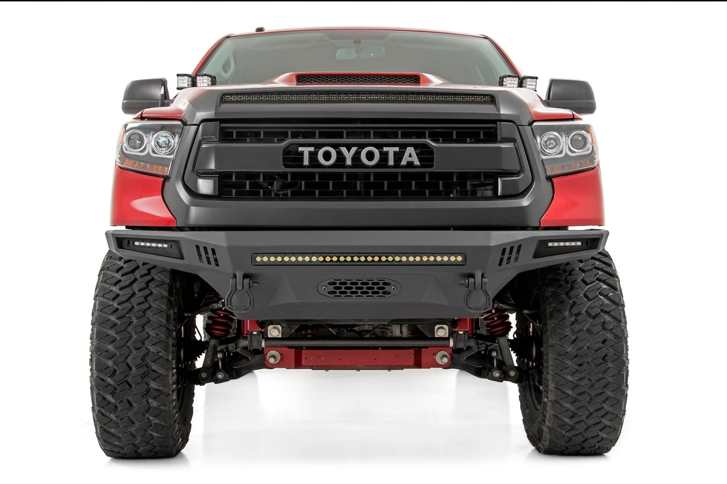 LED Light Kit | Hood Bulge | 40" White/Amber Strip | Toyota Tundra (14-21) - Image 4