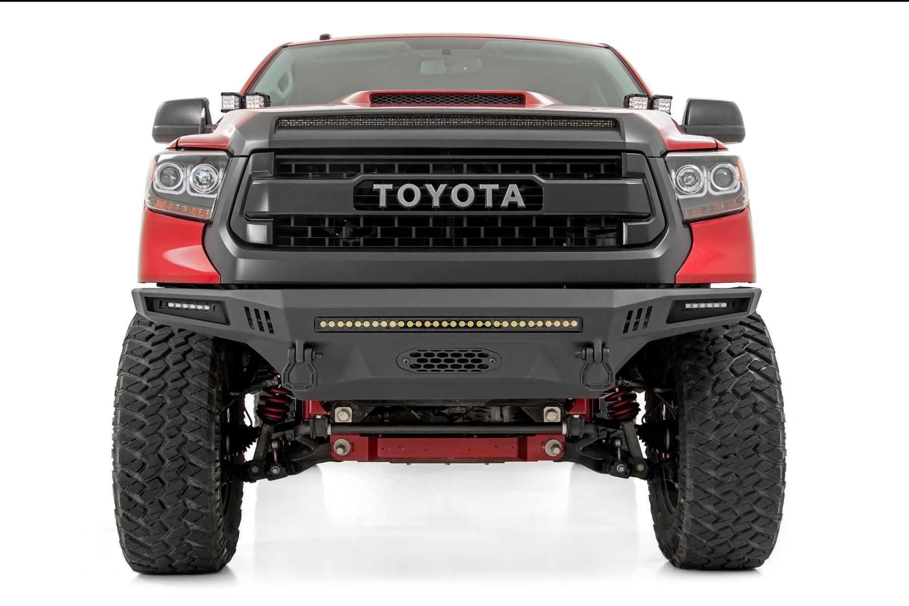 LED Light Kit | Hood Bulge | 40" White/Amber Strip | Toyota Tundra (14-21) - Image 4