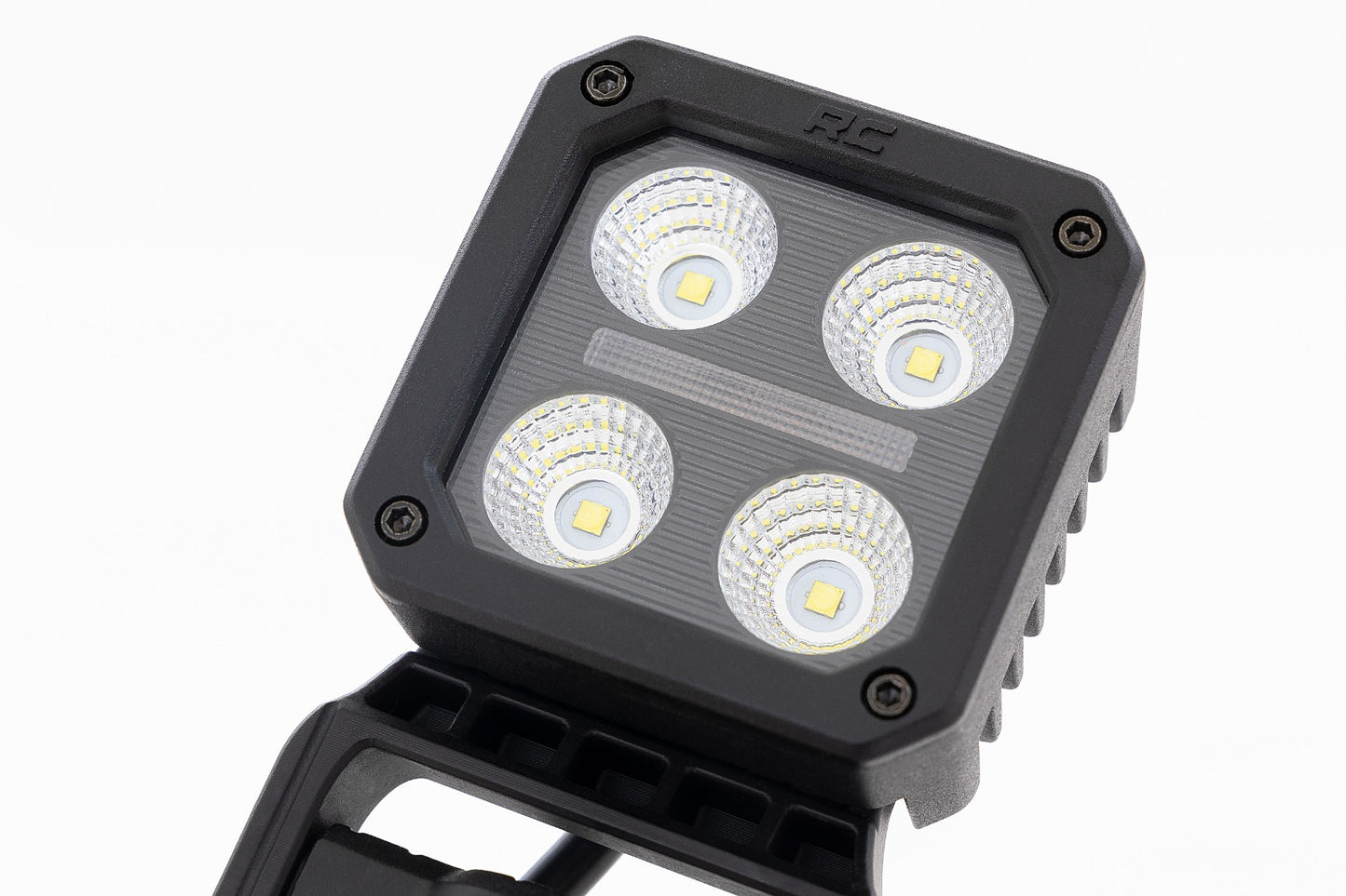 Black Series LED Light Pair | 2 Inch | Flood | Swivel Mount - Image 6