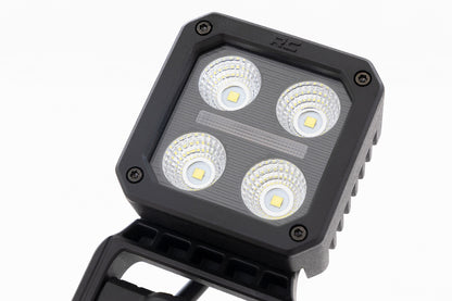 Black Series LED Light Pair | 2 Inch | Flood | Swivel Mount - Image 6