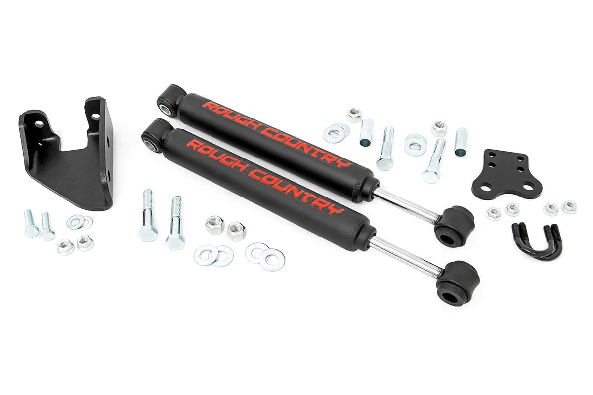 Dual Steering Stabilizer | 4-6.5 Inch Lift | Jeep Wrangler YJ 4WD (1987-1995) - Image 2