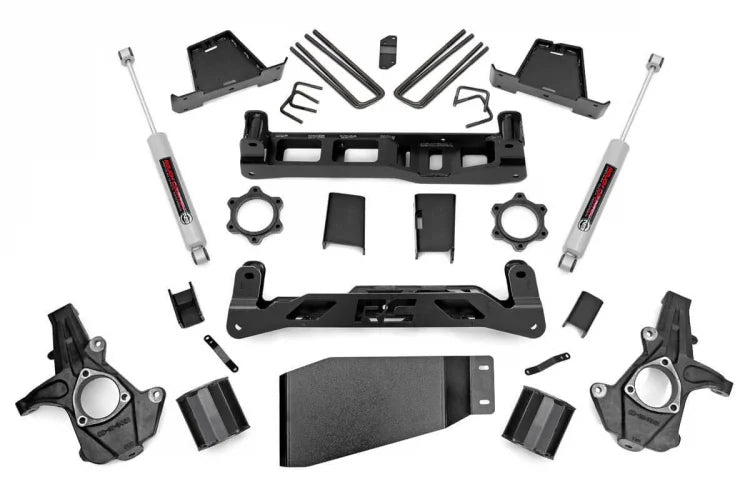6 INCH LIFT KITCHEVY SILVERADO & GMC SIERRA 1500 4WD (2007-2013)