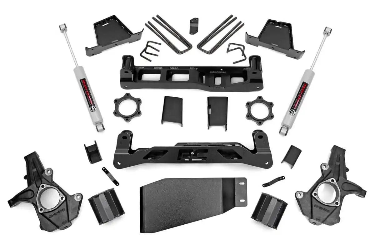 6 INCH LIFT KIT CHEVY SILVERADO & GMC SIERRA 1500 4WD (2007-2013)