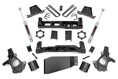 6 INCH LIFT KIT CHEVY SILVERADO & GMC SIERRA 1500 4WD (2007-2013)