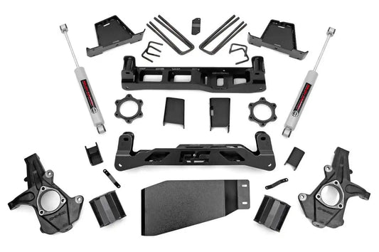 6 INCH LIFT KIT CHEVY SILVERADO & GMC SIERRA 1500 4WD (2007-2013)