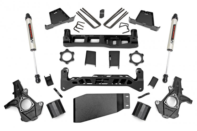 6 INCH LIFT KITCHEVY SILVERADO & GMC SIERRA 1500 4WD (2007-2013)