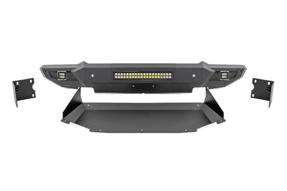 HIGH CLEARANCE FRONT BUMPER LED LIGHTS & SKID PLATE | RAM 1500 (19-23)