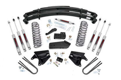 4 INCH LIFT KIT QUAD FRONT SHOCKS | FORD BRONCO 4WD (1980-1996)